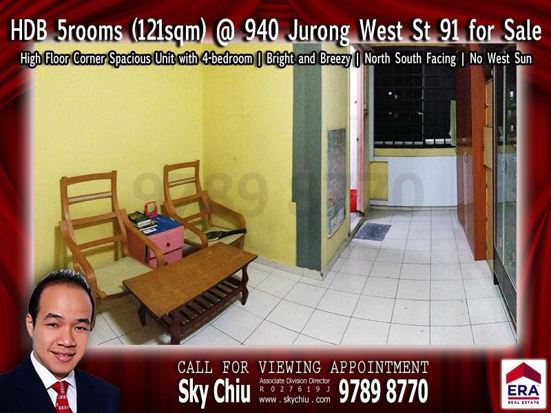 Blk 940 Jurong West Street 91 (Jurong West), HDB 5 Rooms #99805292